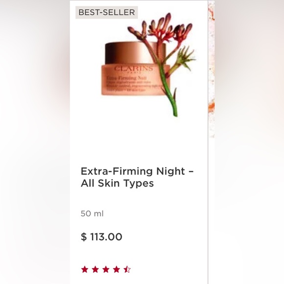 Clarins Extra Firming Wrinkle Control Day Cream + Night Cream - Picture 2 of 3